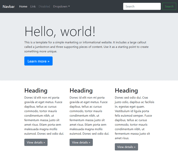 GenericBootstrapSite