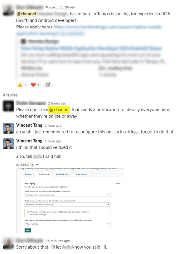 Slack Community